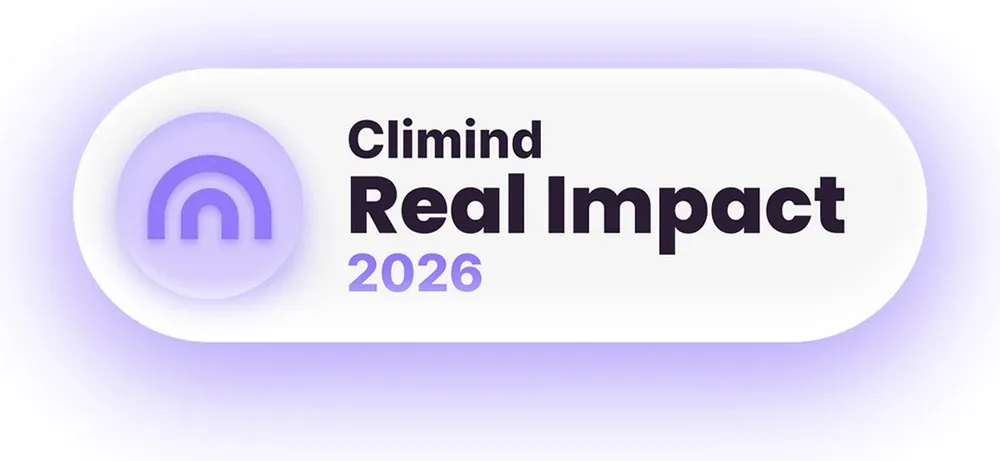 Sello web Climind Real Impact 2026